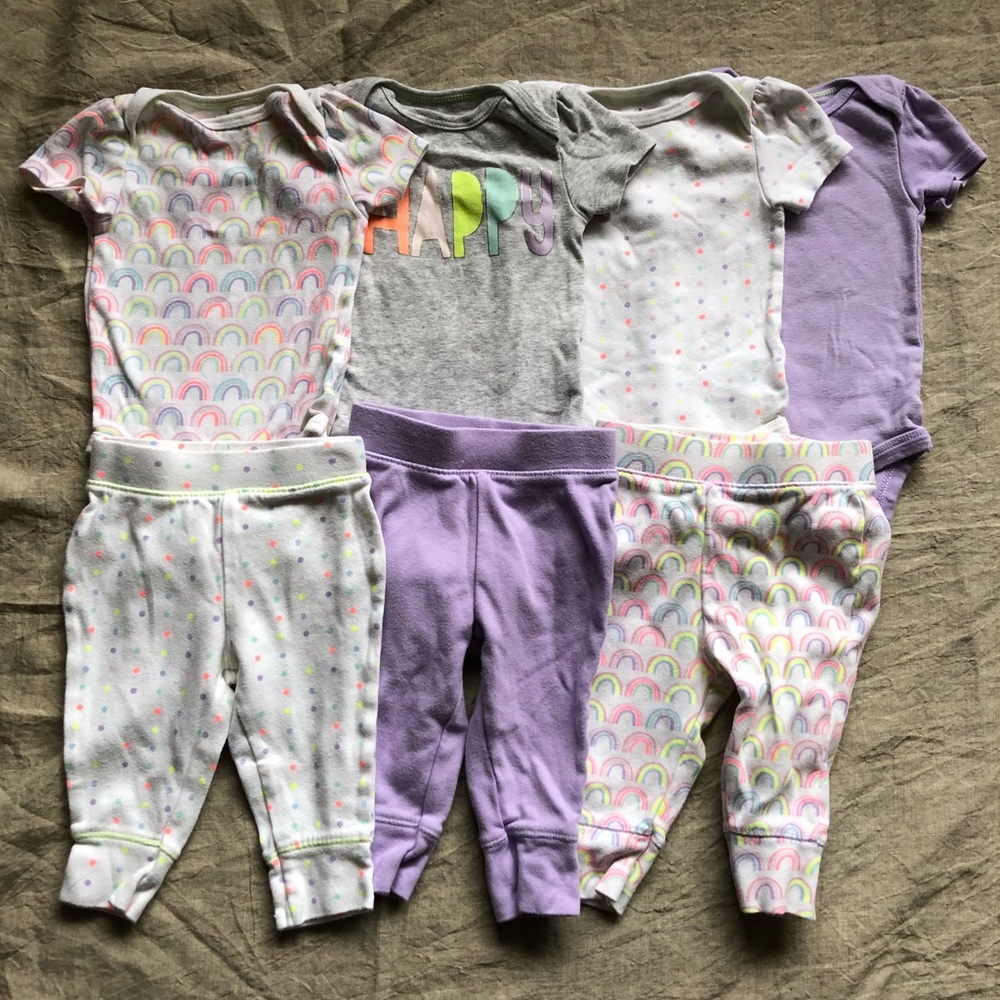 Cat and Jack outfit lot